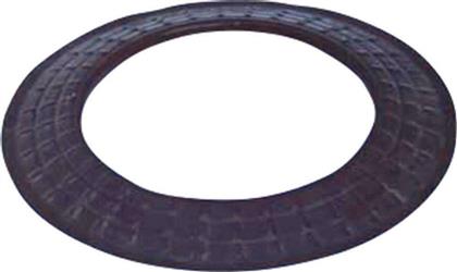 Biofan Ροζέτα Καπνοδόχου Μεταλλική 120mm Καφέ