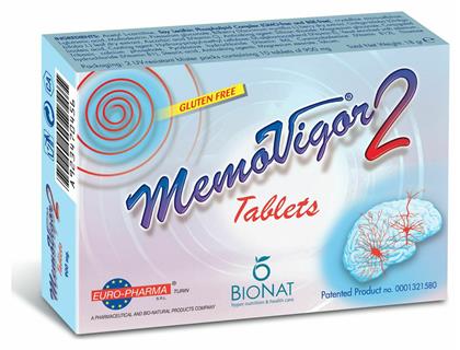 Bionat Memovigor 2 900mg 20 ταμπλέτες