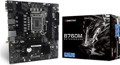 Biostar B760MX2-E D4 Ver. 6.0 Motherboard Micro ATX με Intel 1700 Socket