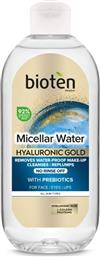 Bioten Micellar Water Ντεμακιγιάζ Hyaluronic Gold 400ml από το e-Fresh