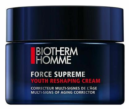 Biotherm Homme Force Supreme Youth Reshaping Ανδρική Κρέμα Προσώπου Ημέρας για Ενυδάτωση & Ανάπλαση 50ml από το Galerie De Beaute