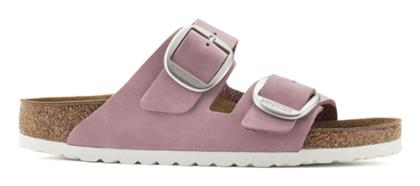 Birkenstock Arizona Big Buckle Nubuck Leather Δερμάτινα Γυναικεία Σανδάλια Ανατομικά Orchid από το ProjectShops