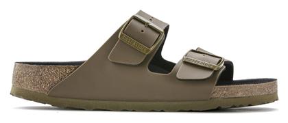 Birkenstock Arizona Birko-Flor Γυναικεία Σανδάλια Ανατομικά Pine Green Narrow Fit από το Spartoo