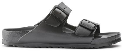 Birkenstock Arizona Essentials EVA Δερμάτινα Γυναικεία Σανδάλια Ανατομικά σε Γκρι Χρώμα Narrow Fit από το MybrandShoes