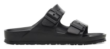 Birkenstock Arizona Eva Γυναικεία Σανδάλια Ανατομικά σε Μαύρο Χρώμα Narrow Fit