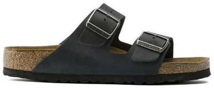 Birkenstock Arizona Soft Footbed Oiled Leather Δερμάτινα Ανδρικά Σανδάλια σε Χρώμα Regular Fit