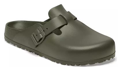 Birkenstock Boston EVA Γυναικεία Ανατομικά Σαμπό Χακί από το Modivo