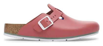 Birkenstock Boston Pro Ανατομικά Σαμπό Κόκκινα