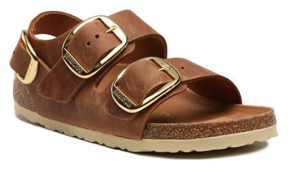 Birkenstock Γυναικεία Σανδάλια σε Καφέ Χρώμα Narrow Fit από το Zakcret Sports