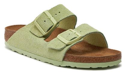 Birkenstock Γυναικεία Σανδάλια σε Πράσινο Χρώμα Narrow Fit από το MybrandShoes