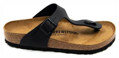 Birkenstock Gizeh Birko-Flor Γυναικεία Σανδάλια Ανατομικά σε Μαύρο Χρώμα Regular Fit από το X-ray shoes