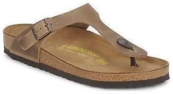 Birkenstock Gizeh Oiled Leather Δερμάτινα Ανατομικά Σανδάλια