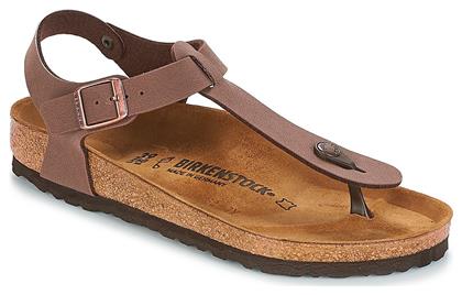 Birkenstock Kairo Oiled Leather Δερμάτινα Γυναικεία Σανδάλια σε Καφέ Χρώμα