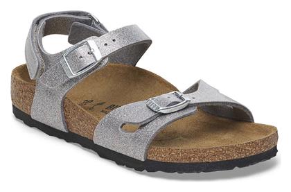 Birkenstock Παπουτσοπέδιλα Rio Hl Ανατομικά Ασημί