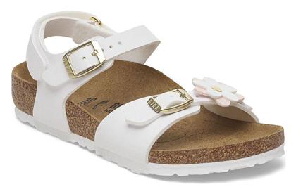 Birkenstock Παιδικά Πέδιλα Ανατομικά Λευκά