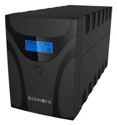 Bitmore U1200LCD UPS Line-Interactive 1200VA 600W από το Public