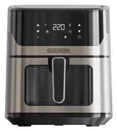 Black & Decker Air Fryer 6.5lt Ασημί ES9730070B από το Designdrops