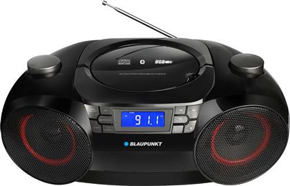 Blaupunkt Φορητό Ηχοσύστημα BB30BT με Bluetooth / CD / MP3 / USB / Ραδιόφωνο σε Μαύρο Χρώμα