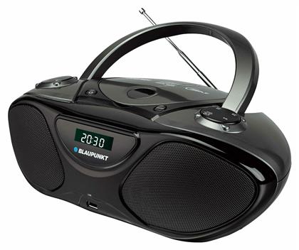 Blaupunkt Φορητό Ηχοσύστημα Boombox BB14 με CD / USB / Ραδιόφωνο σε Μαύρο Χρώμα