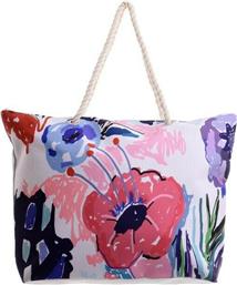 Ble Resort Collection Υφασμάτινη Τσάντα Θαλάσσης Floral