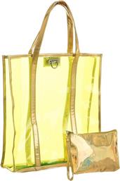 Ble Resort Collection Πλαστική Τσάντα Θαλάσσης σε Κίτρινο χρώμα από το 24home