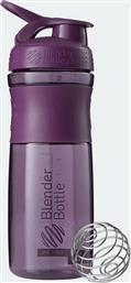 Blender Bottle Sportmixer Shaker Πρωτεΐνης 820ml Πλαστικό Μωβ