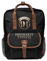 Blue Sky Studios Hogwarts Express 9 3/4 Black Premium Σχολική Τσάντα Πλάτης Δημοτικού σε Μαύρο χρώμα