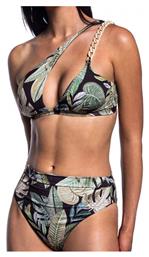 Bluepoint Beyond Chic Bikini Slip Ψηλόμεσο Χακί από το Tres Chic