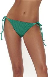 Bluepoint Bikini Slip με Κορδονάκια Green από το Plus4u
