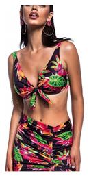 Bluepoint Bikini Top Floral Μαύρο από το Zaboo