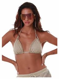 Bluepoint Gold Net Bikini Τριγωνάκι Gold