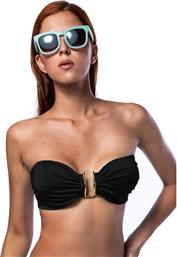 Bluepoint Strapless Bikini Top Μαύρο από το Plus4u
