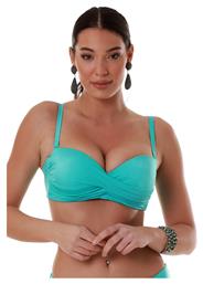 Bluepoint Strapless Bikini Top Τιρκουάζ από το Plus4u