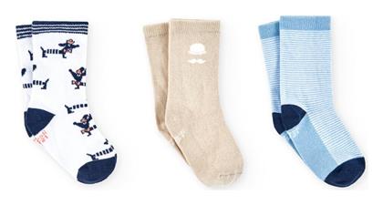 Boboli Παιδικές Κάλτσες Πολύχρωμες 3 Ζευγάρια