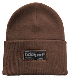 Body Action Beanie Unisex Σκούφος Πλεκτός σε Καφέ χρώμα