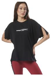 Body Action Γυναικείο Oversized T-shirt Μαύρο