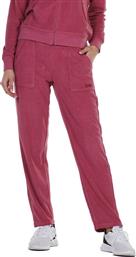 Body Action 021136 Παντελόνι Γυναικείας Φόρμας Ροζ Βελουτέ από το Zakcret Sports