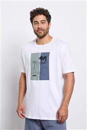 BodyTalk Ανδρικό T-shirt Κοντομάνικο Λευκό