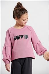 BodyTalk Παιδική Χειμερινή Μπλούζα Μακρυμάνικη Ροζ από το Plus4u