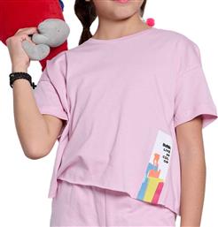 BodyTalk Παιδικό T-shirt Κοντομάνικο Ροζ