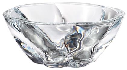 Bohemia Barley Twist Διακοσμητικό Μπωλ Κρυστάλλινο Διάφανο 20x20cm
