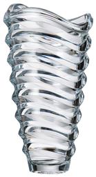 Bohemia Βάζο Κρυστάλλινο 340 Wave Διάφανο Y30cm