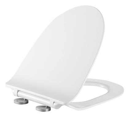 Bormann Aqua Close Καπάκι Λεκάνης Soft Close Πλαστικό 43x36cm Λευκό