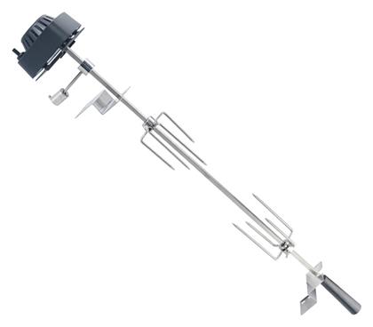 Bormann BBQ1260 Ανοξείδωτη Σούβλα Ψησταριάς για Αρνί με Μοτέρ 100cm