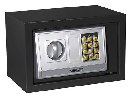 Bormann BDS3000 Χρηματοκιβώτιο με Ψηφιακό Κλείδωμα και Κλειδί, Ξενοδοχείου Διαστάσεων Μ31xΠ20xΥ20cm με Βάρος 6.5kg 015956