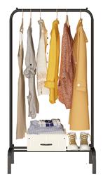 Bormann BPC2000 Κρεμάστρα Δαπέδου από Μέταλλο Μαύρη 80x45x160cm