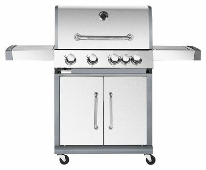 Bormann Elite BBQ5050 Υγραερίου 4 Εστιών 14.4kW με Πλαϊνό Μάτι