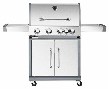 Bormann Elite BBQ5050 Ψησταριά Υγραερίου Σχάρας 69x45εκ. με 4 Εστίες 14.4kW και Πλαϊνό Μάτι από το e-shop