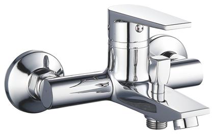 Bormann Elite BTW3010 Αναμεικτική Μπαταρία Μπανιέρας Πλήρες Σετ Ασημί