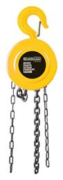 Bormann Παλάγκο Αλυσίδας BPA9231 για Φορτίο Βάρους έως 2t σε Κίτρινο Χρώμα από το Plus4u